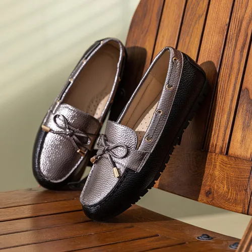 Miniatura 2 de Mocasines casuales para mujer, zapatos planos elegantes y cómodos
