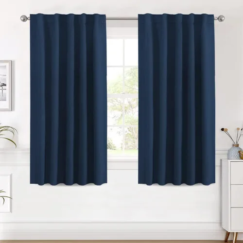 Miniatura 190 de H.VERSAILTEX Cortinas opacas con aislamiento térmico, paneles de tratamiento de ventana, cortinas opacas para oscurecer la habitación, cortinas Gris