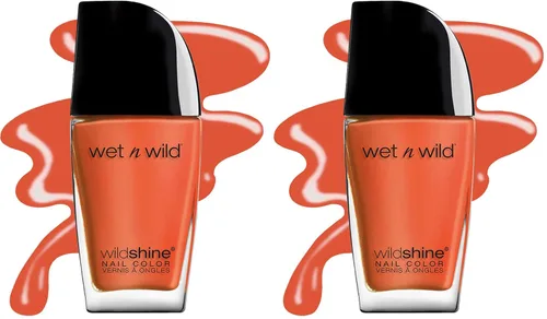 Miniatura 17 de wet n wild Wild Shine Esmalte de uñas, caleidoscopio, capa superior con purpurina, color de uñas