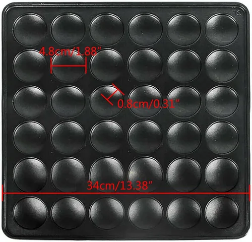 Miniatura 7 de Mini panqueques para mini panqueques holandeses de doble placa de 110 V, panqueque eléctrico comercial para restaurante y uso doméstico