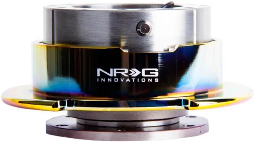 Miniatura 5 de NRG Innovations NRG-SRK-250NB-MC GEN 2.5 - Adaptador de liberación rápida para volante, 6 agujeros y patrones de pernos 6x70 y 6x74mm/Cuerpo azul