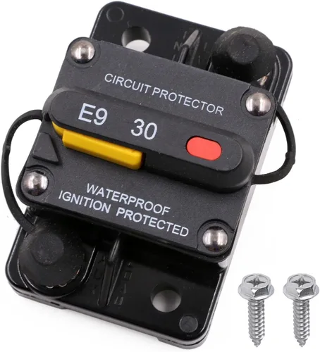 Miniatura 55 de E69 Interruptor de circuito de 10 A T3 con restablecimiento manual Mini de montaje en superficie IP66 Interruptor conmutable de 10 A