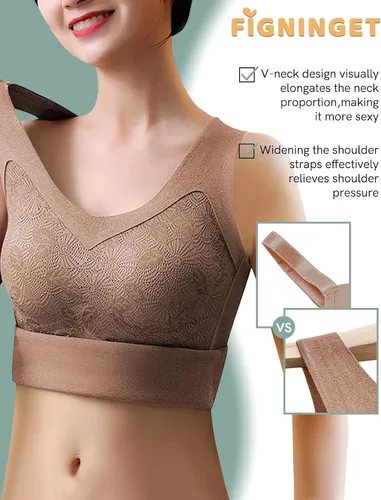Miniatura 3 de Figninget Ropa interior térmica de invierno para mujer, tops de otoño, tops básicos con forro polar
