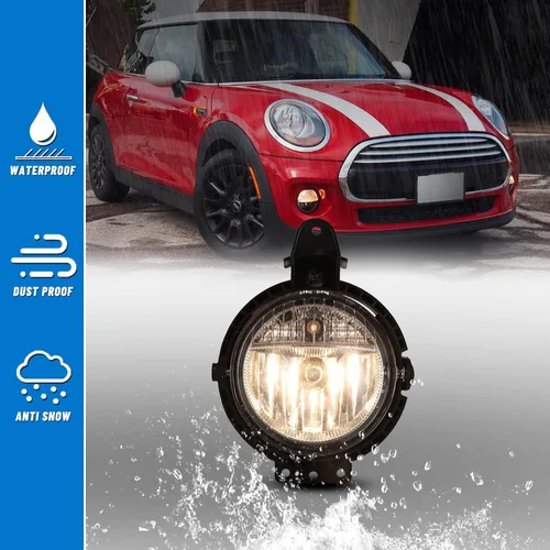 Miniatura 6 de Luces antiniebla compatibles con Mini Cooper 2007-2015 Conjunto de lámparas de repuesto para pasajeros