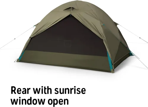 Miniatura 15 de Kelty Daydreamer Tienda de Campaña 4P + 6P, Tela Blackout, Altillo de Equipaje con Difusión de Luz Interior, Altura de Pie, Libre de PFAS