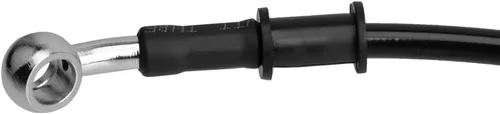 Miniatura 5 de Línea de freno de motocicleta, tubo de aceite de embrague hidráulico universal de 15.75 pulgadas, accesorios trenzados de acero inoxidable