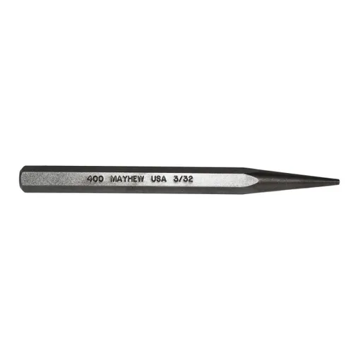 Miniatura 17 de Mayhew Tools 70003 Punzón sólido, 1/4", acabado de granallado