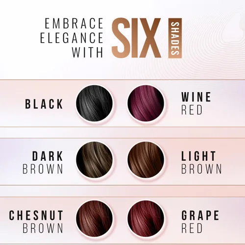 Miniatura 7 de Herbishh Champú de color para cabello gris – Champú de tinte natural para el cabello con máscara de argán – Tamaño de viaje – Colores de cabello