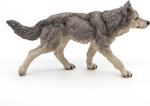 Miniatura 4 de Figura de lobo gris de Wild Animal KIngdom, de Papo