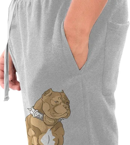 Miniatura 4 de American Bully Men's Fleece Pants Trousers Casual Sports Pants Inner Fleece