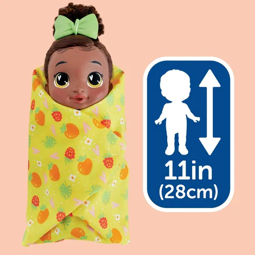 Miniatura 7 de Baby Alive Shampoo Snuggle Berry Boo Cabello Negro - Juego de muñeca bebé de agua de 11 pulgadas, juguetes para niñas y niños de 3 años en adelante