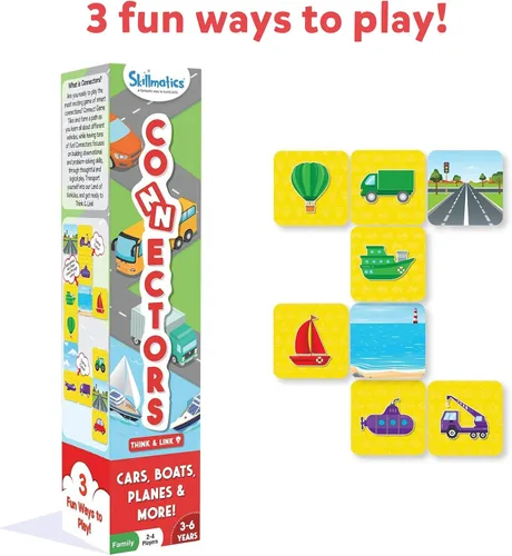 Miniatura 2 de Skillmatics Connectors - Divertido juego familiar de conexiones inteligentes