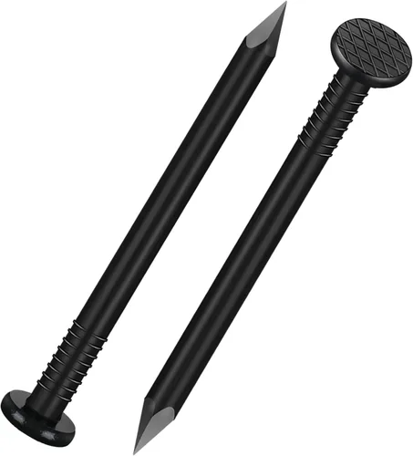 Miniatura 7 de Uñas de hardware de 1 pulgada, (1351 unidades), uñas negras de 2 libras, uñas para colgar imágenes, uñas pequeñas, uñas de pared, uñas de madera