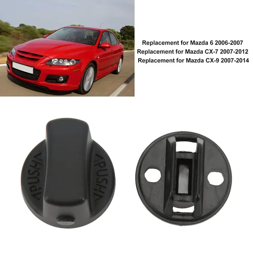 Miniatura 2 de 2 piezas de botón de arranque de encendido, kit de arranque de botón compatible con Mazda Cx-7 2007-2012 Cx-9 2007-2014 Mazda 6 2006-2007 OEM