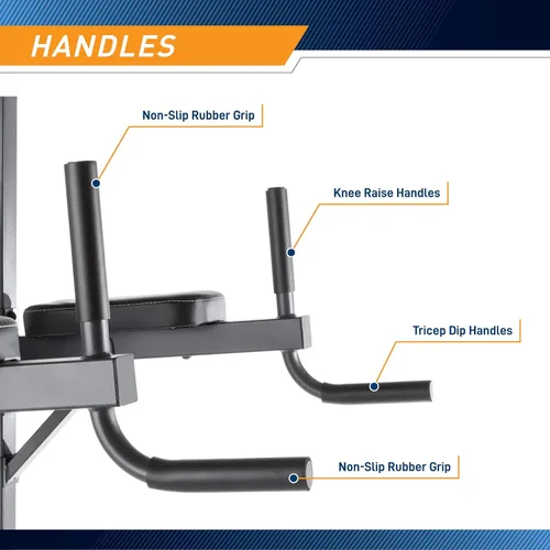 Miniatura 4 de Marcy Torre de potencia multifuncional para entrenamiento de fuerza Gimnasio en casa VKR - Negro