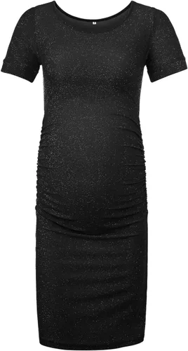 Miniatura 3 de KIM S Vestido de maternidad con purpurina para sesión de fotos, vestidos ajustados para baby shower o uso diario