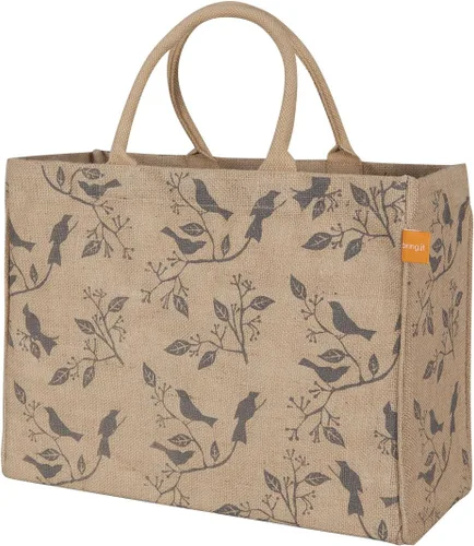 Miniatura 16 de Bolsa de mano de yute KAF Home para el mercado con asas, Talla única