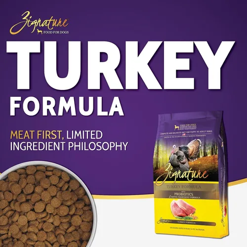Miniatura 2 de Zignature Turquía Fórmula de Ingredientes Limitados Comida Seca para Perros 12.5 lb