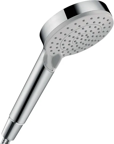 Miniatura 7 de hansgrohe Vernis Blend - Cabezal de ducha de mano de alta presión de 4 pulgadas, 2 ajustes de lluvia, IntenseRain en níquel cepillado, 5.7 L/min