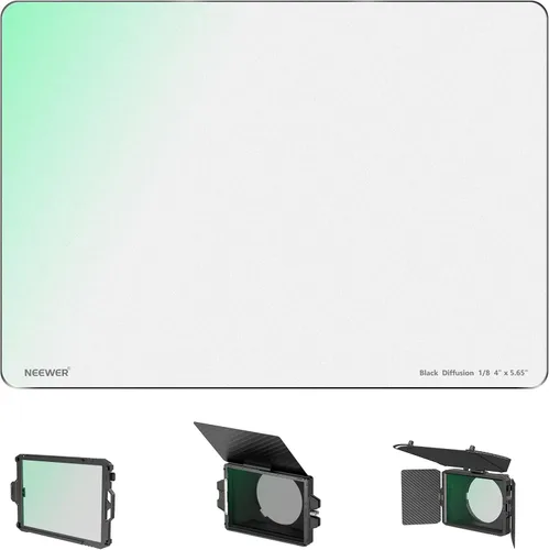 Miniatura 16 de NEEWER Filtro ND cuadrado ND0.3 (1 parada), 4"x5.65" filtro de densidad neutra de cine con revestimiento multicapa nano de 30 capas de doble cara
