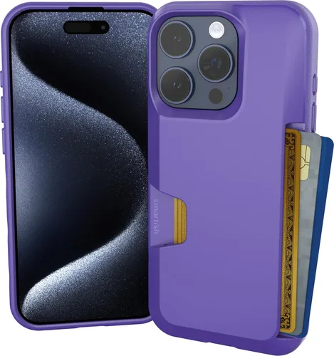 Miniatura 90 de Smartish - Funda tipo cartera para iPhone 11, diseño de cartera volumen 1 [delgada + protectora] con tarjetero - probada para caídas con ranura