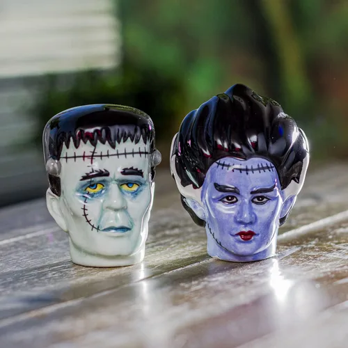 Miniatura 2 de Frankenstein Bust - Salero y pimentero de cerámica