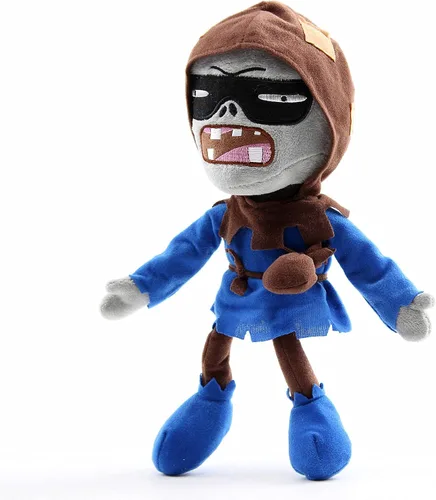 Miniatura 4 de Juego de juguetes de peluche para empujador de huevos, diablillo y bandido, zombi y buckethead, momia zombi, figuras de peluche, juego de 3 piezas