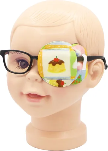 Miniatura 35 de Astropic Parche para ojos de algodón y seda 3D para niños, parche de ojos para niñas para gafas Parche médico para niños con ojo perezoso