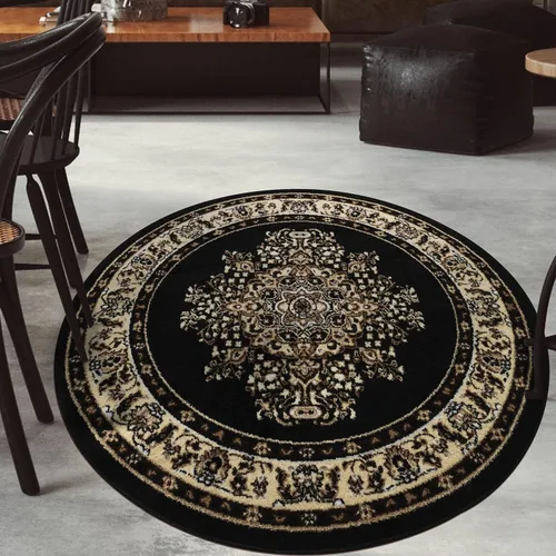 Miniatura 26 de Antep Rugs - Alfombra oriental tradicional de 2 x 3 con medallón para interiores Siesta (azul marino, 2 pies x 3 pies)