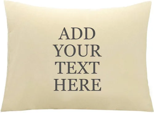 Personalized Passion Fundas de almohada de tamaño estándar (20 x 26 pulgadas), fundas de almohada estándar con cierre de sobre suaves y acogedoras