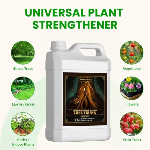 Miniatura 9 de Humboldts Secret Tree Trunk Aditivo de silicato de potasio Fertilizante líquido para tallos más gruesos, resistencia al estrés y desarrollo