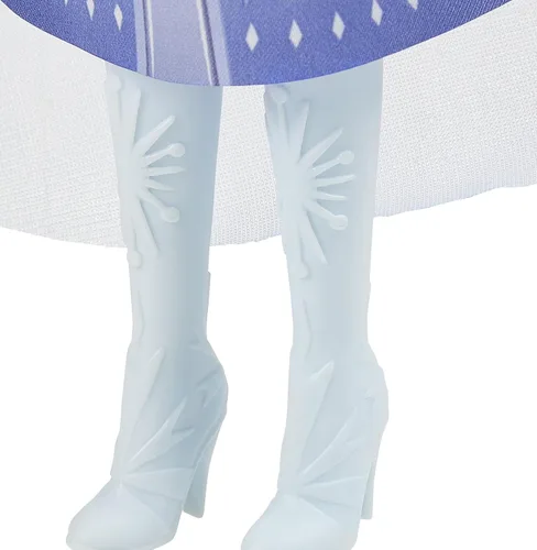 Miniatura 6 de Disney Frozen 2 Elsa Frozen Shimmer - Muñeca de moda, falda, zapatos y cabello largo rubio, juguete para niños de 3 años en adelante