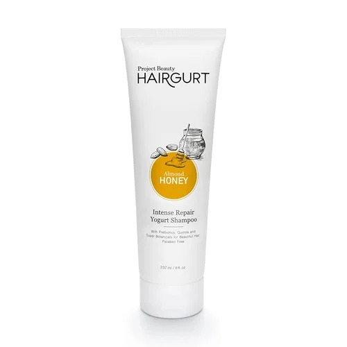 Miniatura 8 de Acondicionador de yogur reparador intenso de miel de almendra, humedad profunda para cabello seco y quebradizo, sin sulfatos, ingredientes