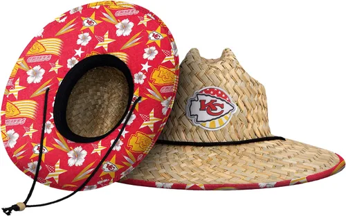 Miniatura 24 de FOCO - Sombrero de paja con logotipo de equipo universitario de NCAA y estampado floral para hombre TEAM LOGO