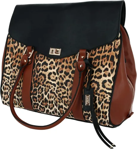 Miniatura 3 de Badgley Mischka Leopard - Bolso de mano