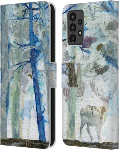 Miniatura 9 de Head Case Designs Officially Licensed Wyanne Half Light Nature 2 Leather Wallet Case Compatible with Samsung Galaxy A13 (2022)