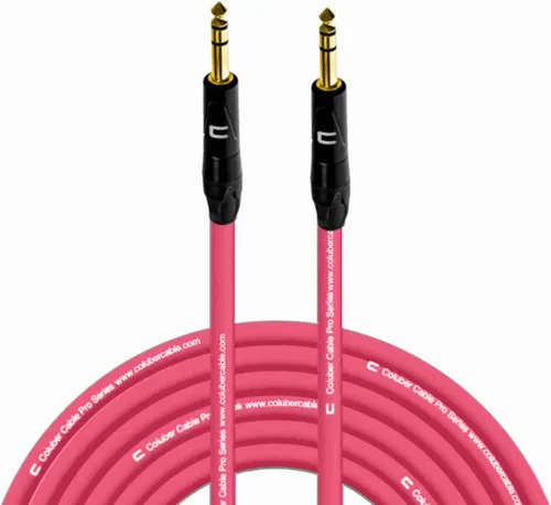 Miniatura 16 de Cable TRS de 1/4 pulgadas, 1/4 pulgadas TRS a 1/4 pulgadas (6.35mm) estéreo balanceado, de conector macho a conector macho para altavoces