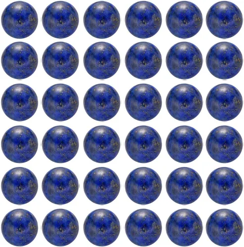 Miniatura 35 de Cuentas de piedra natural, 100 cuentas redondas de obsidiana negra de 0.315 pulgadas (0.315 in), cuentas sueltas de piedra auténtica