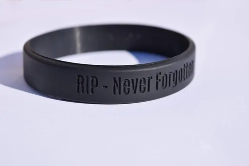 Miniatura 39 de Reminderband - Pulsera clásica de silicona 100% personalizada – Pulsera de goma de silicona personalizada – Personalizable, eventos, regalos, apoyo