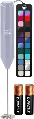 Miniatura 98 de Zulay Kitchen - Batidor eléctrico de mano para café, lattes, capuchinos, matcha y chocolate caliente, mezclador portátil para bebidas, accesorio