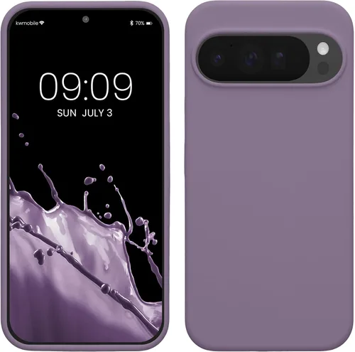 Miniatura 179 de kwmobile Funda Compatible con Google Pixel 6 Pro - Funda de teléfono de silicona TPU con acabado suave - Azul Arrecife