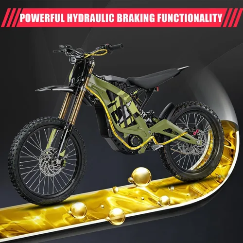 Miniatura 2 de Kit de freno trasero para motocicleta Sur Ron Dirt Bike, cilindro maestro de freno hidráulico con depósito para SurRon Light Bee Sur-Ron X/S