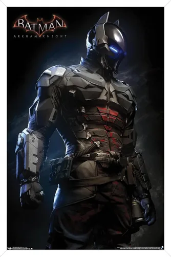 Miniatura 11 de Trends International DC Comics VIdeo Game - Arkham Knight - Póster de pared de armadura, 14.725 x 22.375 pulgadas, versión premium sin marco