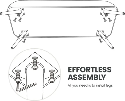Miniatura 9 de Yaheetech Otomana con almacenamiento, banco de entrada de terciopelo con bisagra de seguridad, banco tapizado con asiento para dormitorio, sala