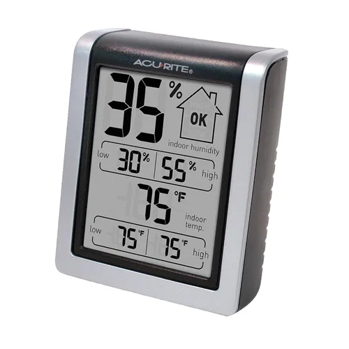 Miniatura 6 de 00613 Monitor de humedad con termómetro interior, higrómetro digital e indicador de humedad