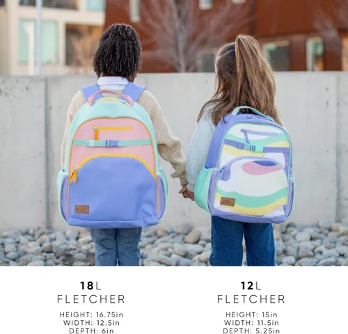 Miniatura 3 de Simple Modern Mochila infantil para niñas y niños escolares Mochila primaria para adolescentes Colección Fletcher Niños - Grande
