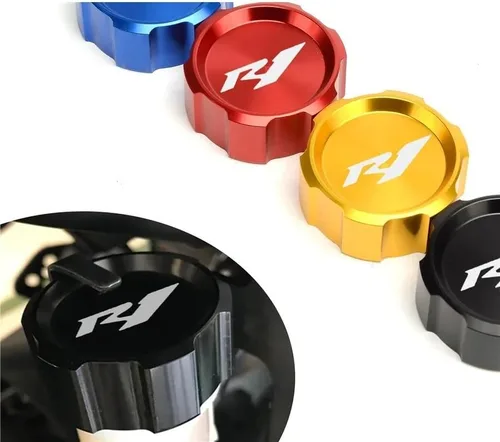 Miniatura 2 de Para KAWASAKI Z750 Z1000 Z800 Tapa de depósito de líquido de freno trasero se adapta a MT07 MT09 MT03 R1 R6 (color : MT negro)