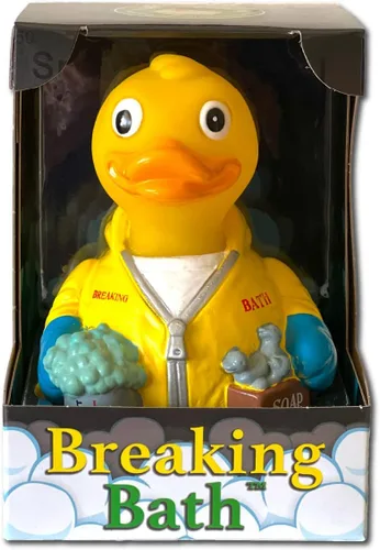 Miniatura 2 de CelebriDucks - Breaking Bath - Patos de goma flotantes - Juguete de baño coleccionable de regalo para niños y adultos de todas las edades