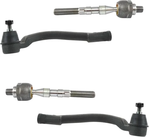 Miniatura 94 de TRQ Juego de barras de acoplamiento delanteras interiores y exteriores de 4 piezas compatible con Jeep Cherokee 1991-2001 y Comanche 91-92