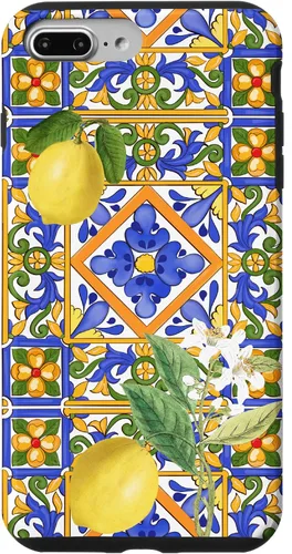 Miniatura 12 de Sicilian,Italian,Summer,Tiles,Citrus,Mosaic,Majolica Art Case for iPhone 17